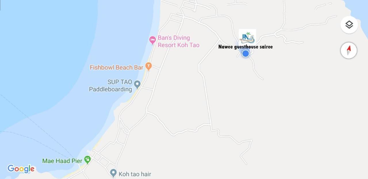 Nawee Guesthouse Sairee Ko Tao Esterno foto